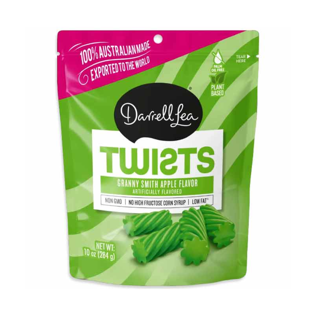 DARRELL LEA TWISTED - GRANNY SMITH GREEN APPLE 8/10OZ