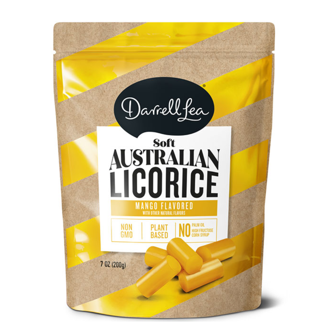 DARRELL LEA LICORICE PEG BAG MANGO 8/7oz