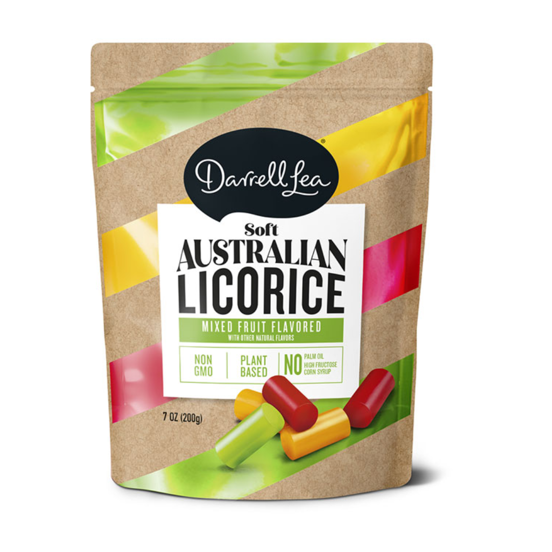 DARRELL LEA LICORICE PEG BAG -MIXED FLAVOR 8/7OZ