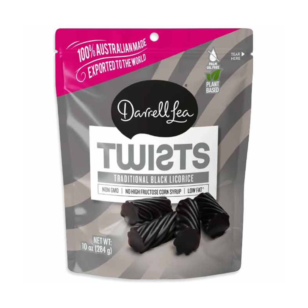 DARRELL LEA TWISTED - TRADITIONAL BLACK 8/10OZ