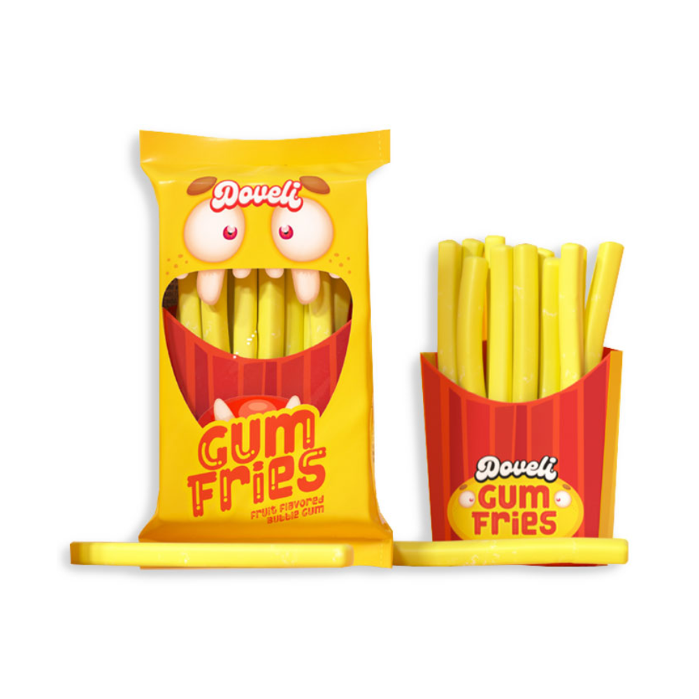 DOVELI GUM FRIES IN DISPLAY 16/2.1oz