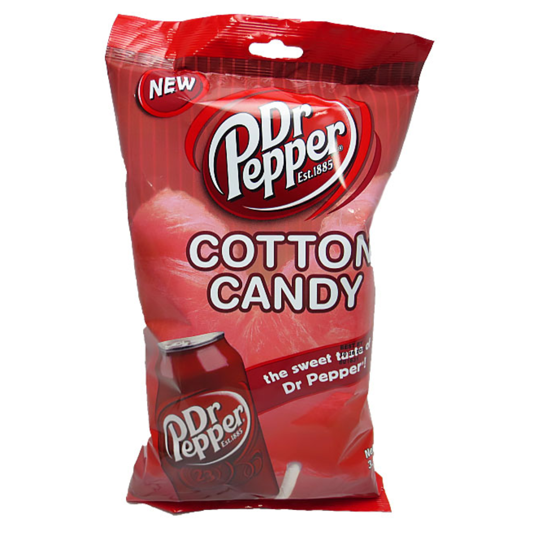 COTTON CANDY LARGE PEG BAG - DR PEPPER 12/3.1oz