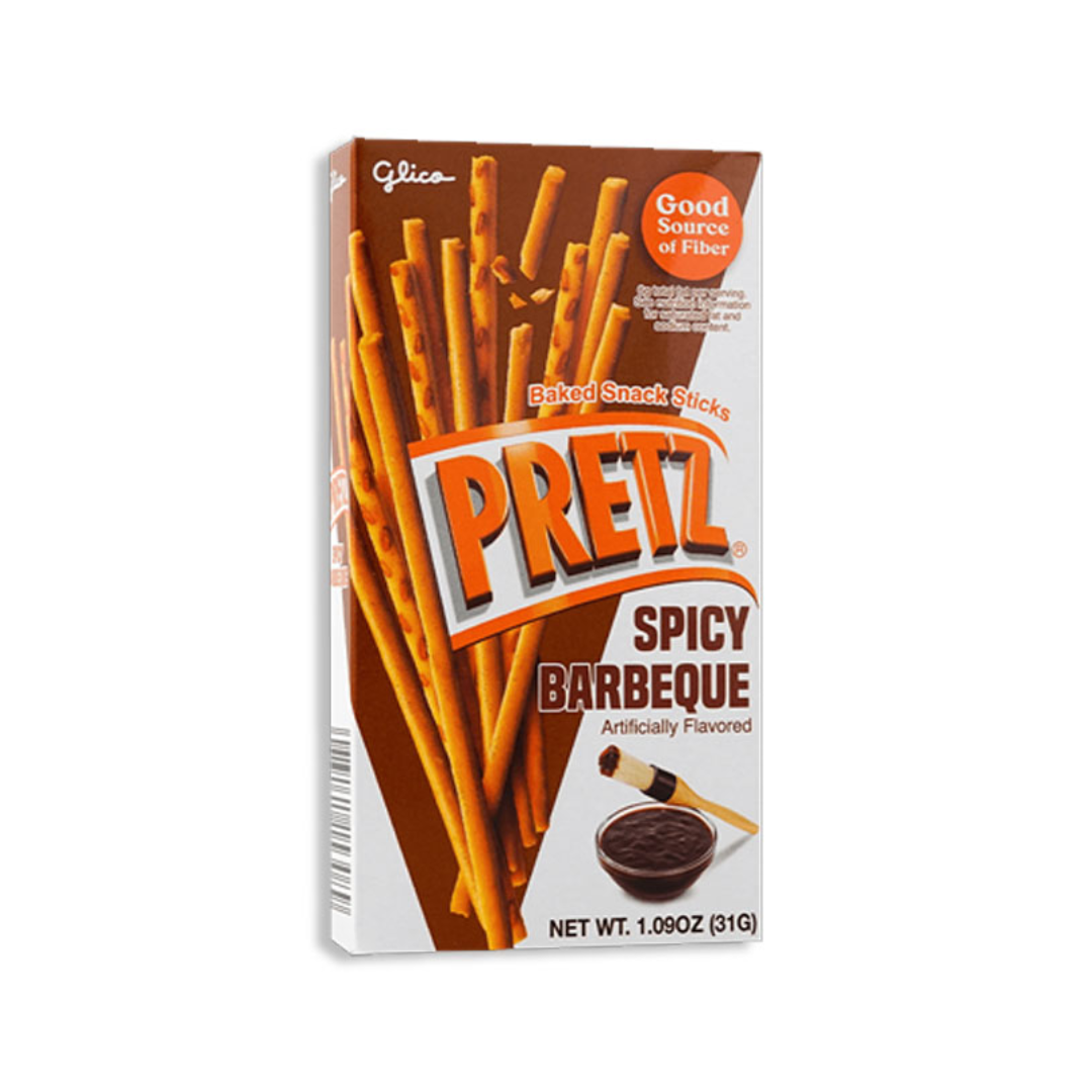 GLICO PRETZ SPICY BBQ 10/1.09OZ