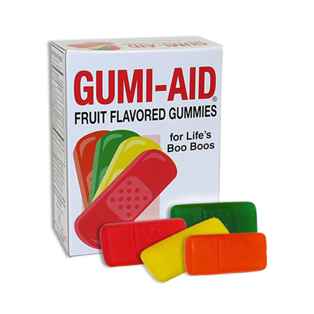 GUMI-AID IN DISPLAY (GUMMY BAND AID) 12/3OZ