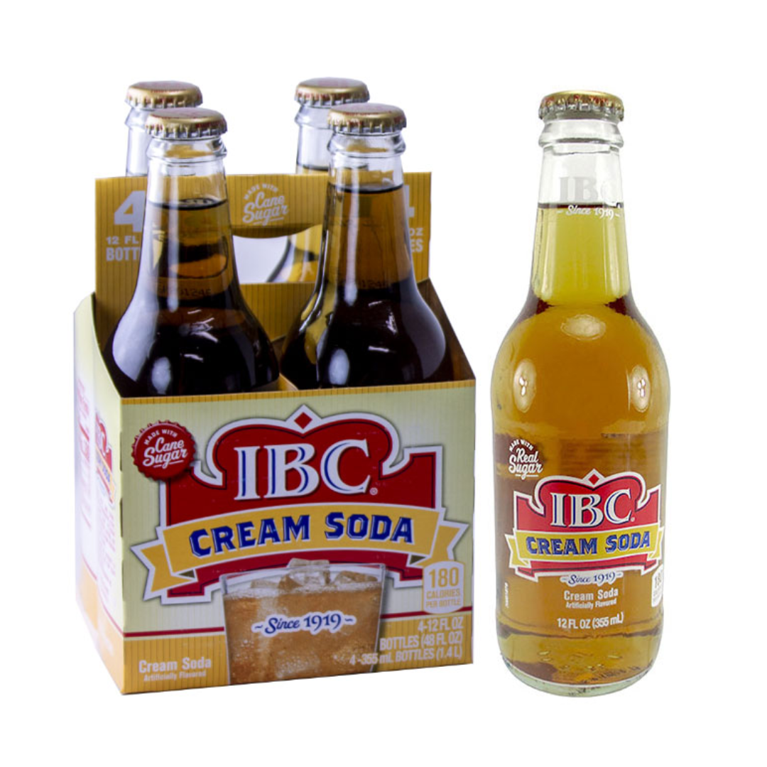 IBC CREAM SODA (6/4PK) 24/12OZ