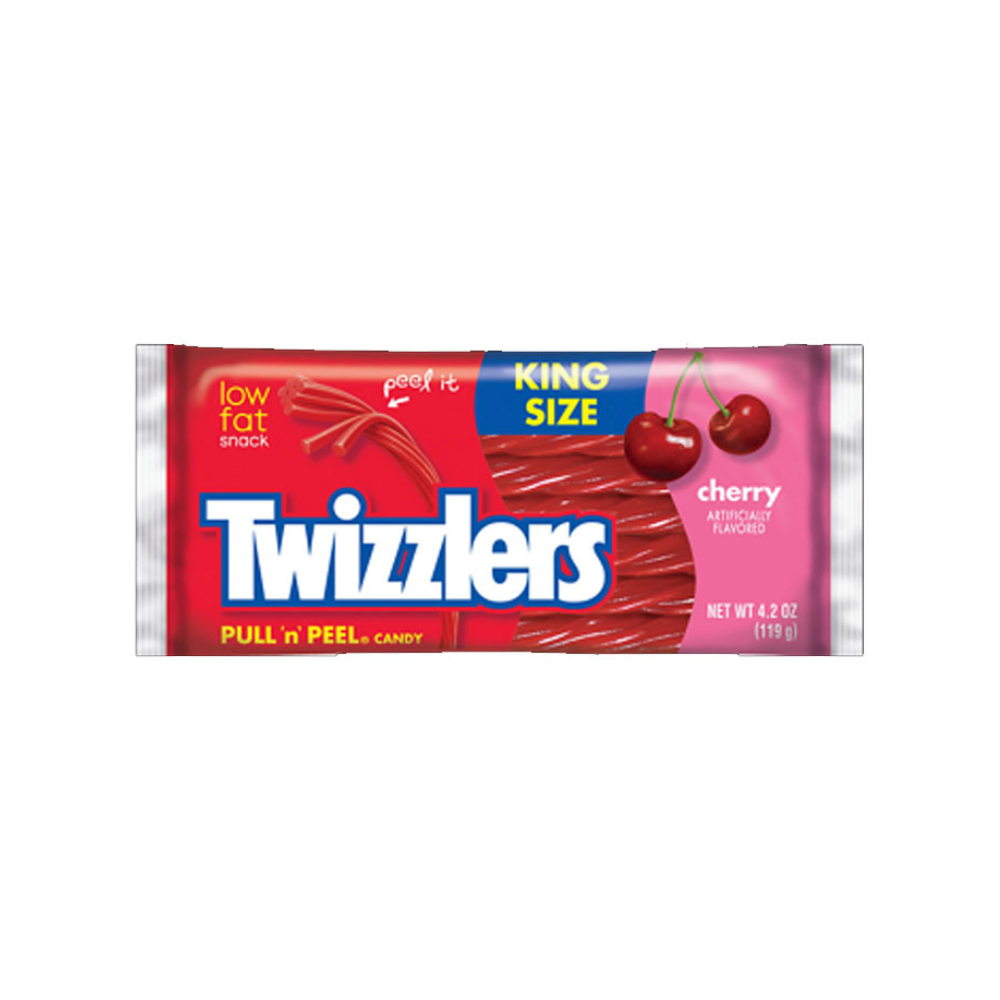 TWIZZLERS PULL N PEEL KING SIZE IN DISPLAY 15/4.2oz