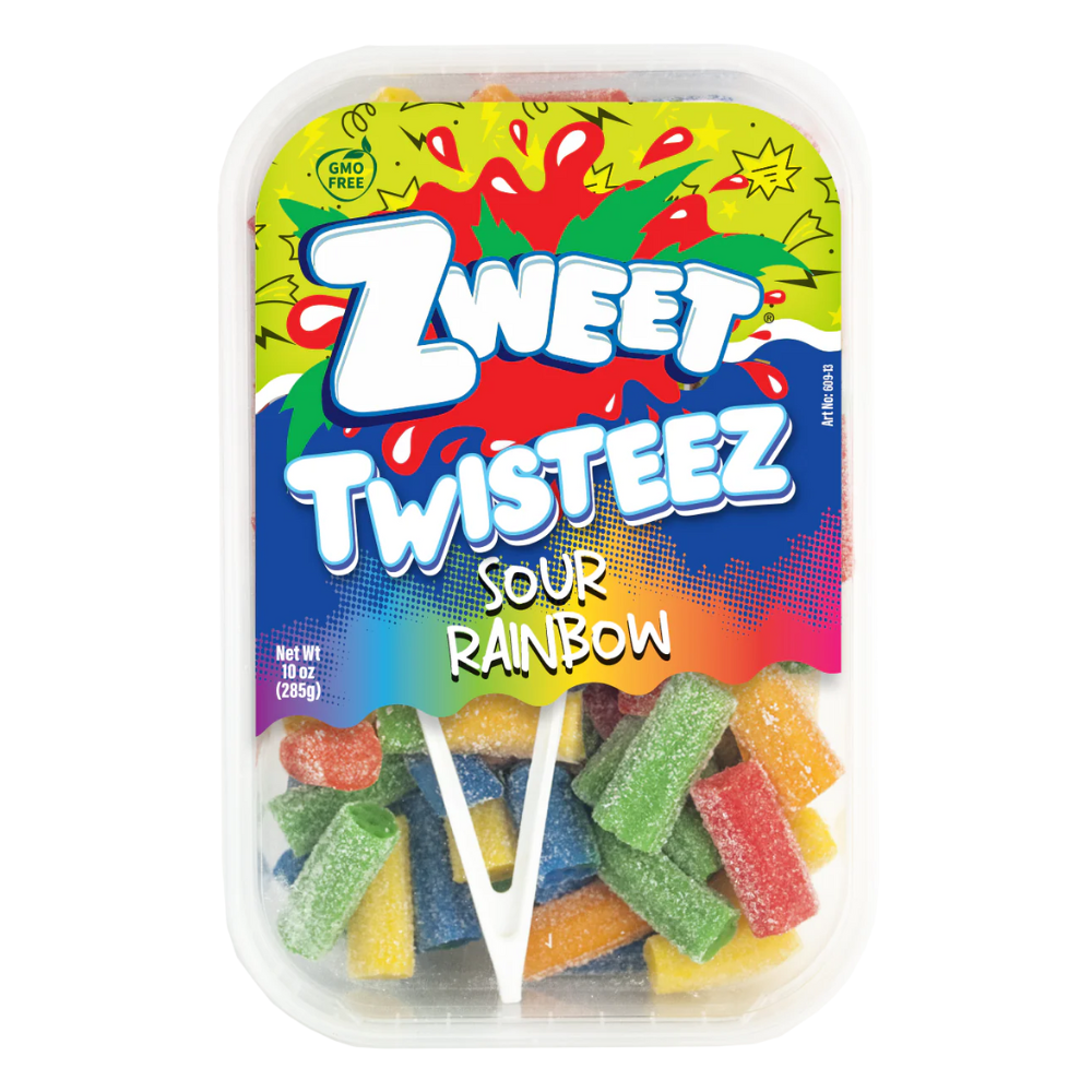 ZWEET TWISTEEZ SOUR RAINBOW 6/10oz