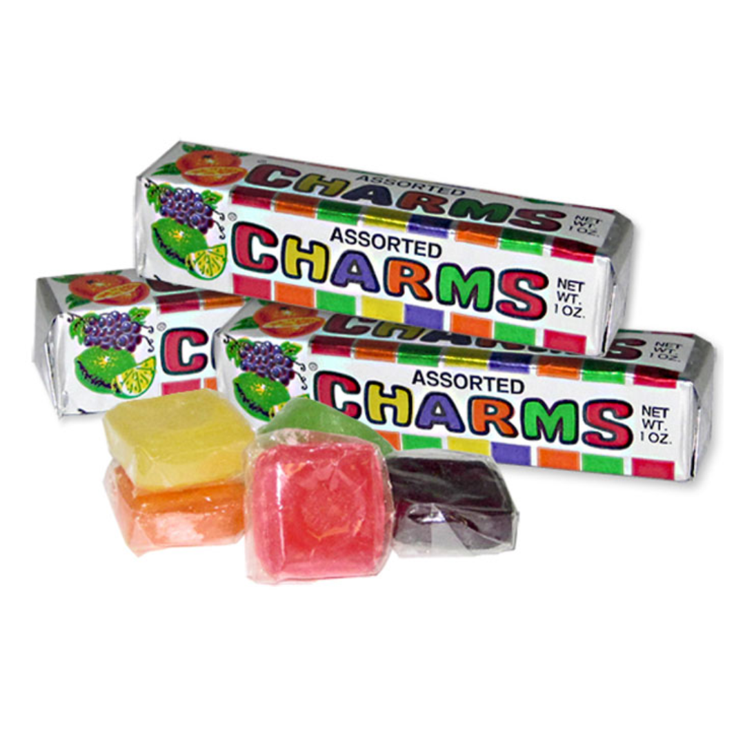 CHARMS HARD CANDY ROLL IN DISPLAY 20/1oz
