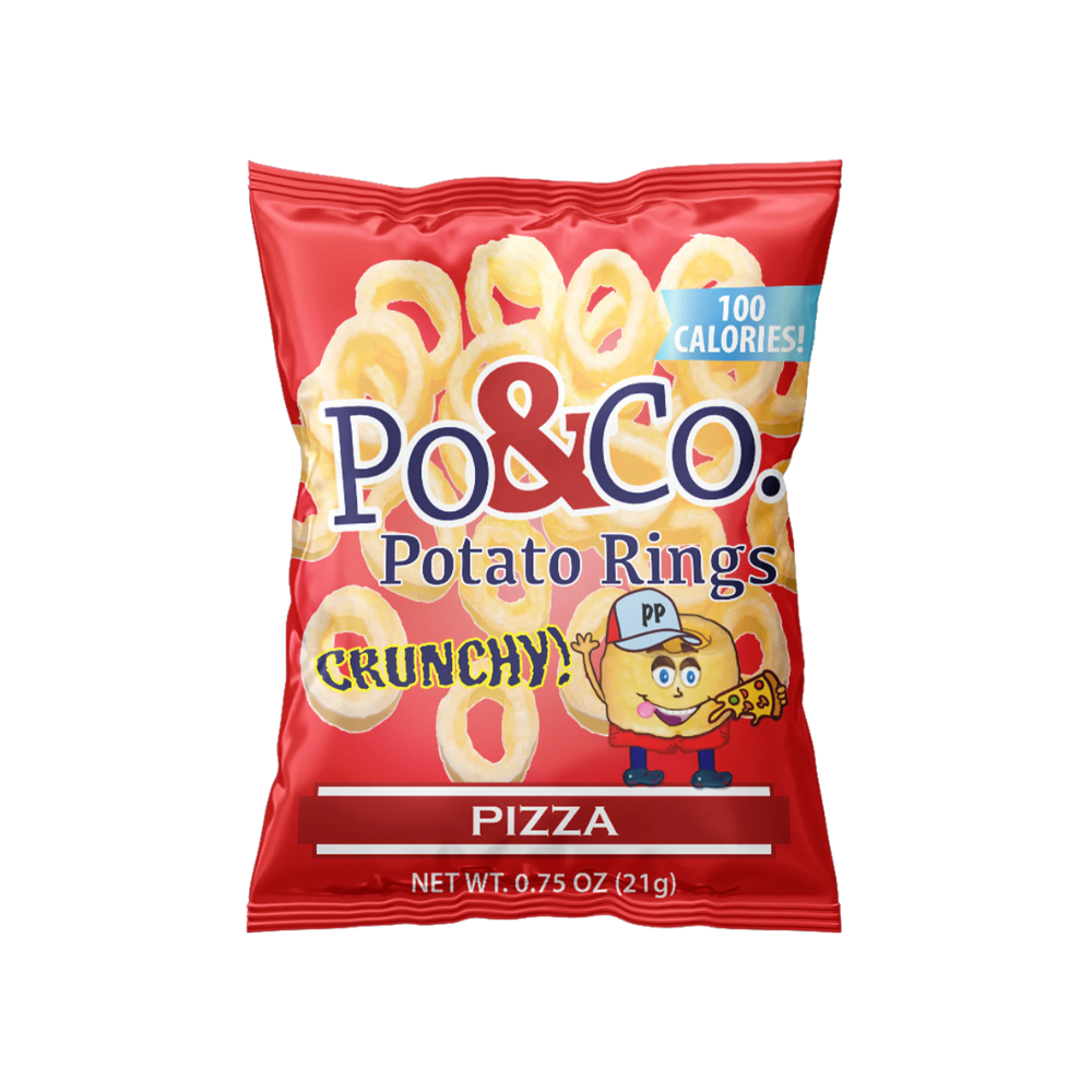 PO & CO. POTATO RINGS PIZZA 24/.75oz