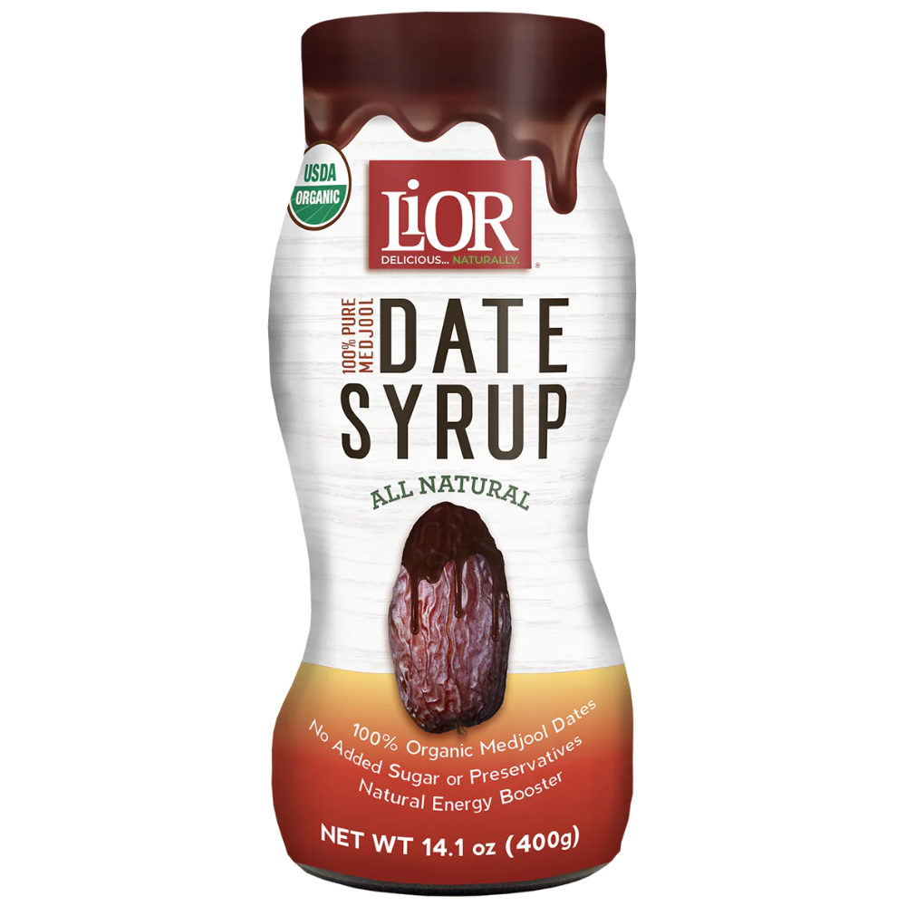 LIOR DATE SYRUP ORGANIC SQUEEZE BOTTLE 12/14.1 oz