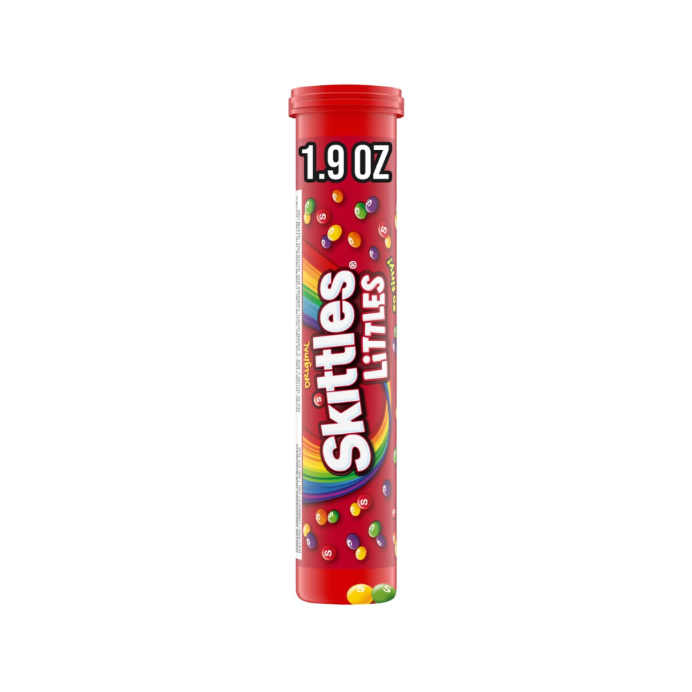 SKITTLES LITTLES MEGA TUBE 1.9 OZ/24