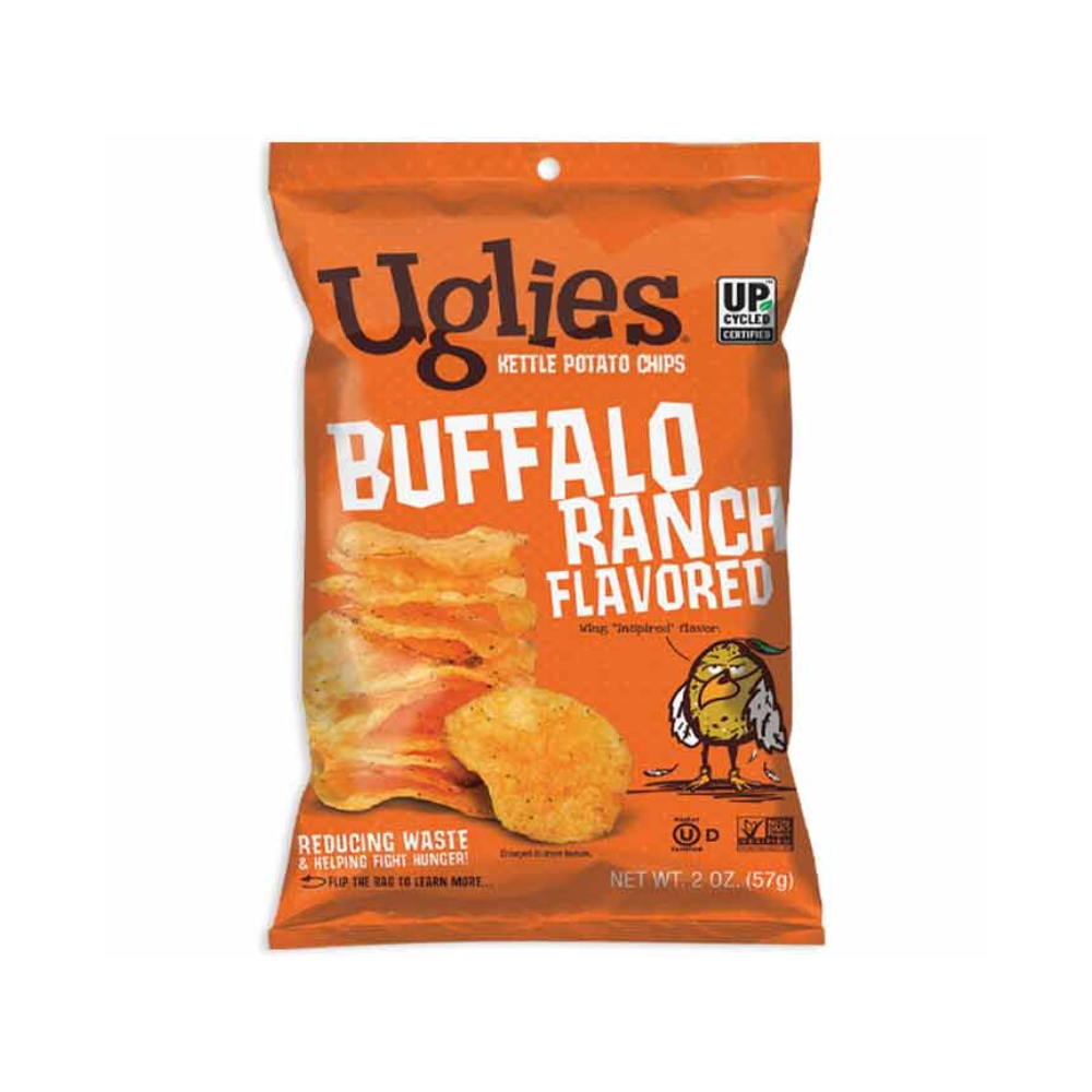 UGLIES KETTLE CHIPS BUFFALO RANCH 10/2oz