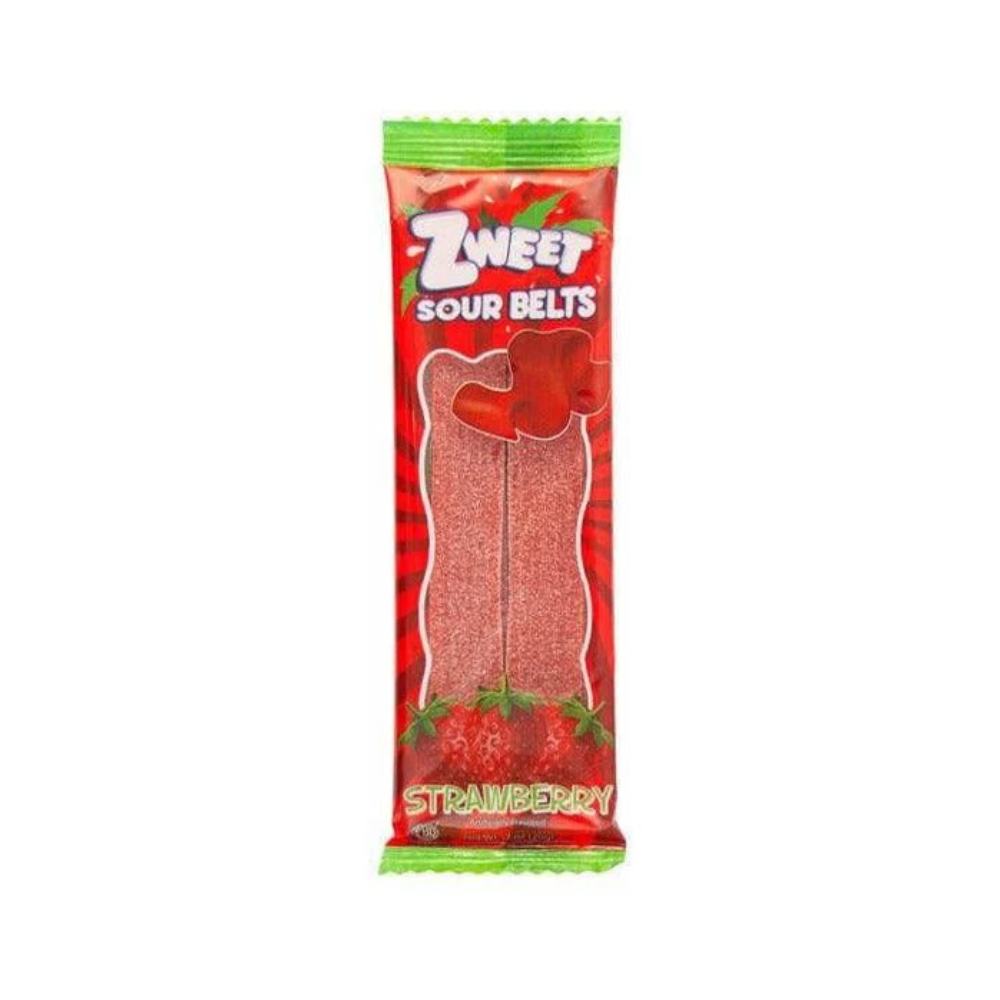 ZWEET SOUR BELT STRAWBERRY 24/.7oz