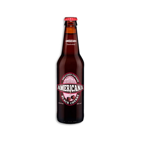 AMERICANA - BLACK CHERRY SODA 24/12oz