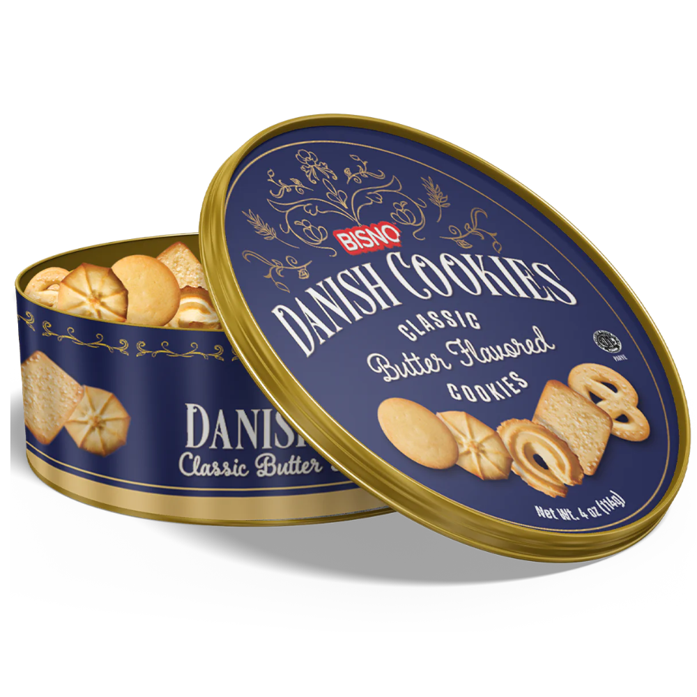 Bisno Danish Cookies 12/4oz