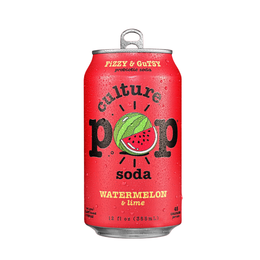 CULTURE POP SODA 12/12OZ WATERMELON LIME