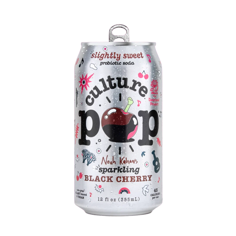 CULTURE POP SODA 12/12OZ BLACK CHERRY