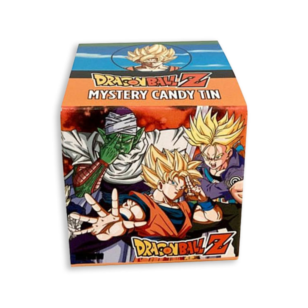 DRAGON BALL Z MYSTERY CANDY TIN IN DISPLAY 18/.7OZ