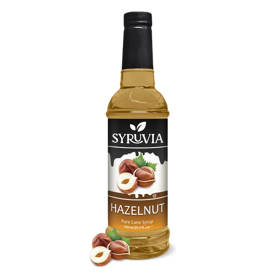 SYRUVIA HAZELNUT SYRUP 6/750ml