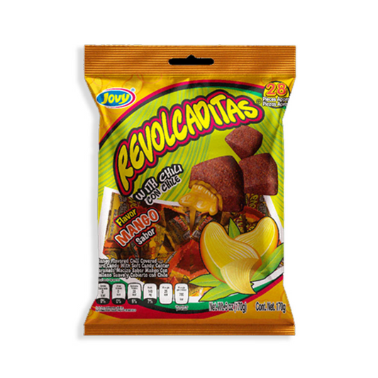 JOVY PEG-MANGO REVOLCADITAS (MANGO HARD CANDY W/ CHILI) 24/6OZ