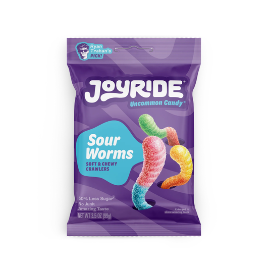 Joyride Gummy Sour Worms 10/99g