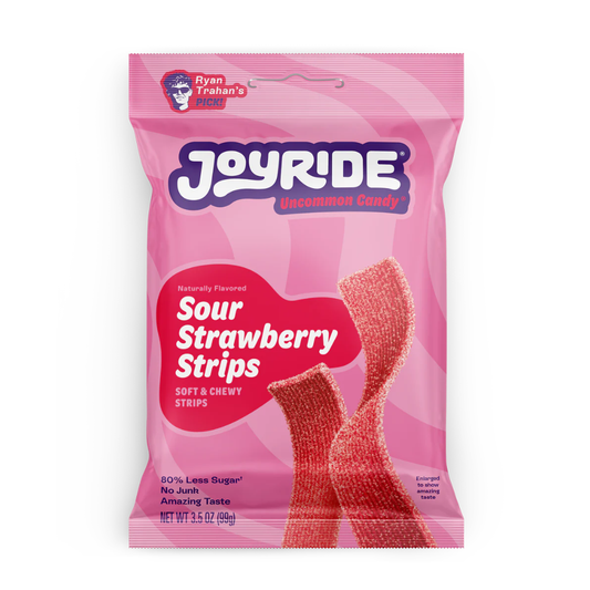 Joyride Sour Strawberry Strips 10/99g