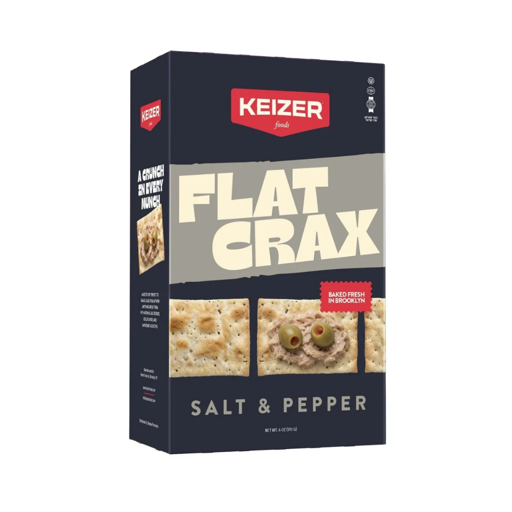 KEIZER SALT AND PEPPER FLAT CRAX 170G/12