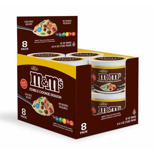 SPOONABLE COOKIE DOUGH TUB - M&MS 8/4OZ