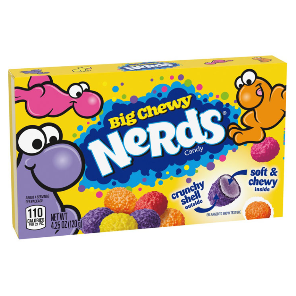 NERDS BIG CHEWY THEATER BOX 12/4.25OZ