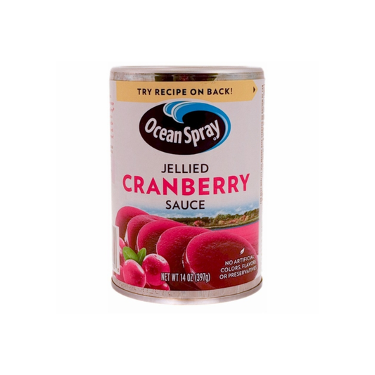 OCEAN SPRAY JELLIED CRANBERRY SAUCE 24/14oz