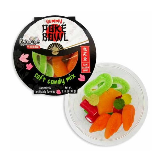 RAINDROPS GUMMY POKE BOWL 36/3.17OZ