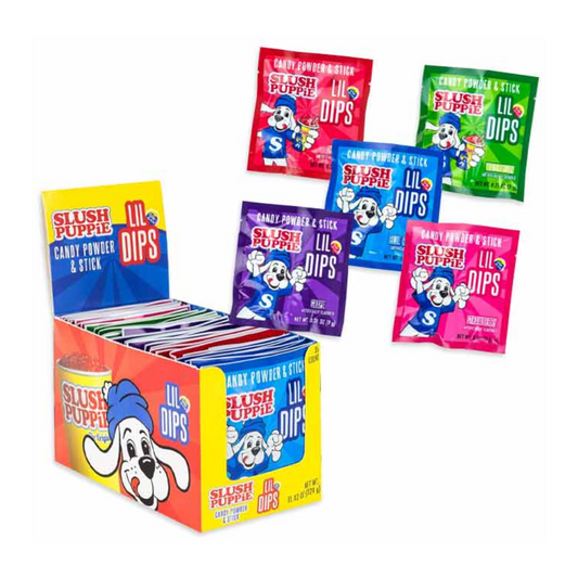 SLUSH PUPPIE LIL DIPS ONE FLAVOR SINGLE 36/.31OZ