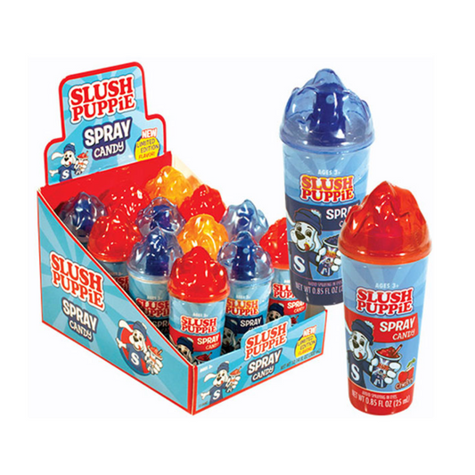 SLUSH PUPPIE SPRAY CANDY 12/.85OZ