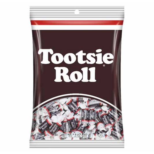 TOOTSIE ROLL PEG BAG 8/7.3OZ