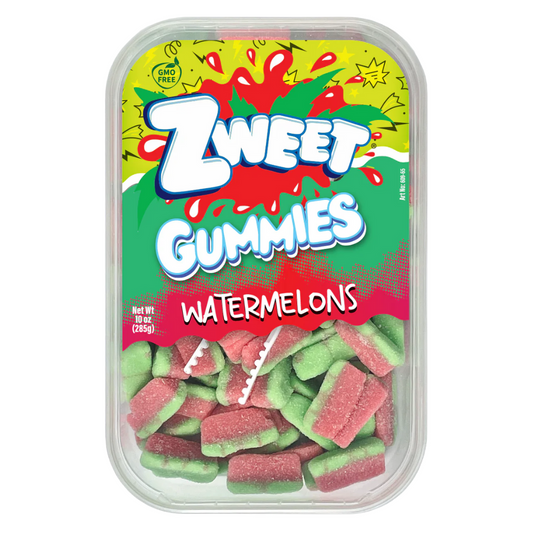 ZWEET GUMMY SOUR WATERMELON 6/10oz