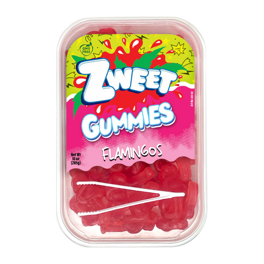 ZWEET GUMMY FLAMINGOS 6/10oz