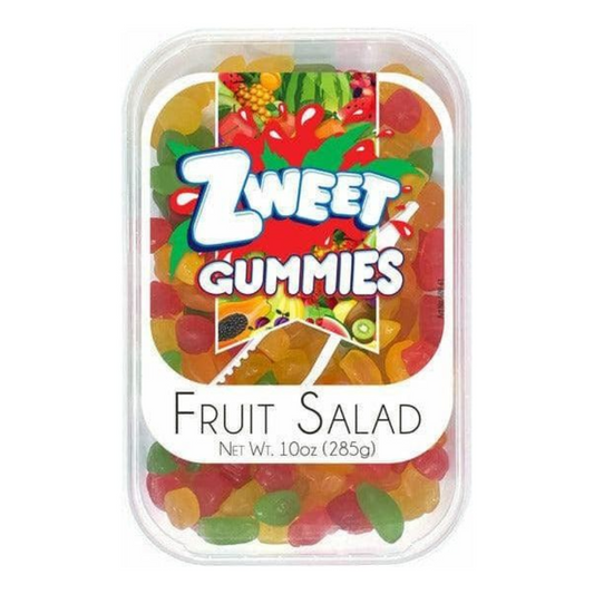 ZWEET GUMMY FRUIT SALAD 6/10oz