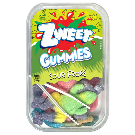 ZWEET GUMMY FROGS 6/10oz