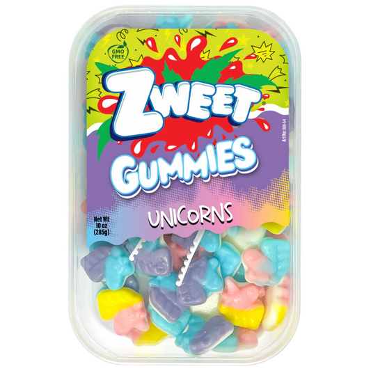 ZWEET GUMMY UNICORNS 6/10oz