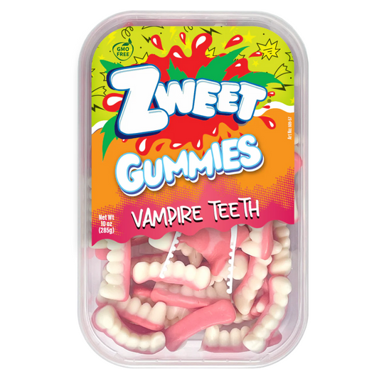 ZWEET GUMMY VAMPIRE TEETH 6/10oz