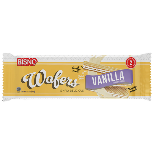 BISNO WAFERS VANILLA 24/100g