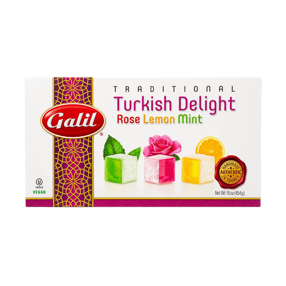 GALIL TURKISH DELIGHT ASSORTED 12/16oz