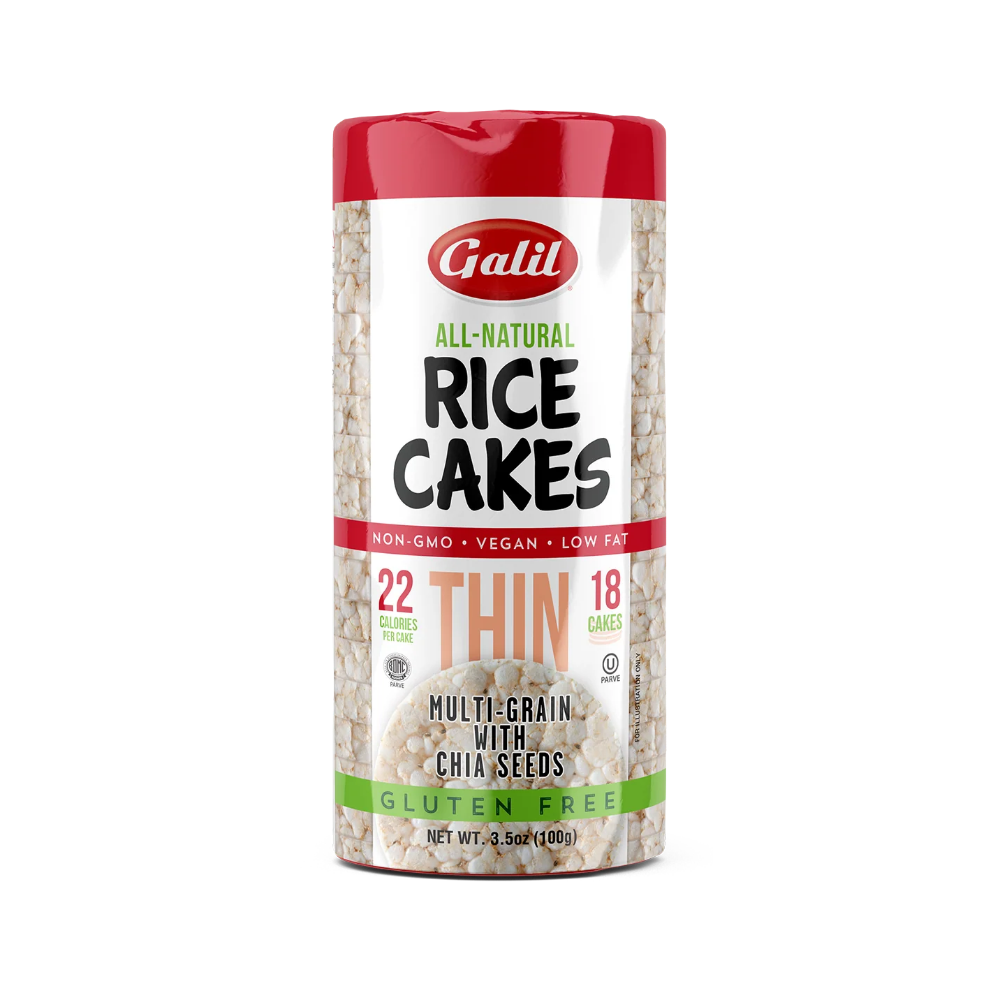 GALIL THIN MULTIGRAIN CAKES WITH CHIA 12/3.5oz