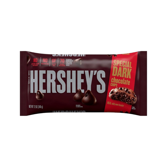 HERSHEY DARK CHOCOLATE CHIPS 12/12 OZ