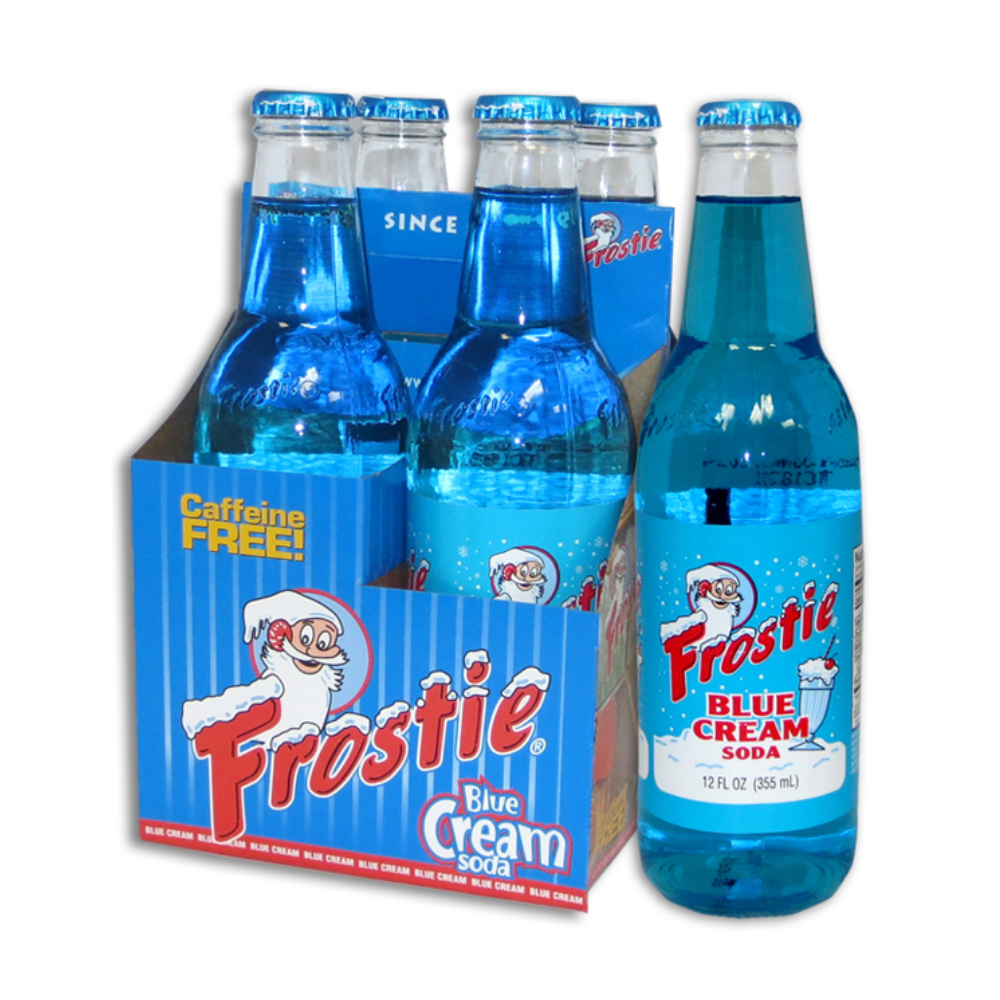 FROSTIE - BLUE CREAM SODA (6/4PK) 24/12OZ