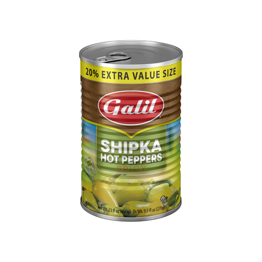GALIL GREEN HOT PEPPER +20% EXTRA 12/23oz
