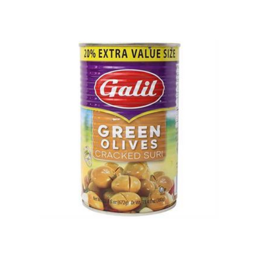 GALIL OLIVES GREEN CRACKED SURI +20% EXTRA 12/23oz