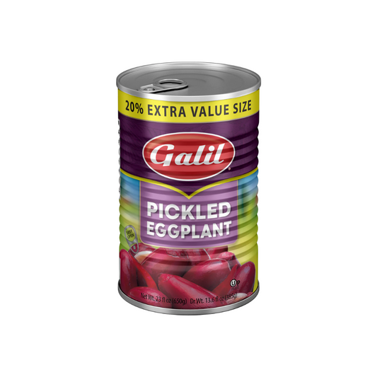 GALIL PICKLED EGGPLANT +20% EXTRA  12/23oz