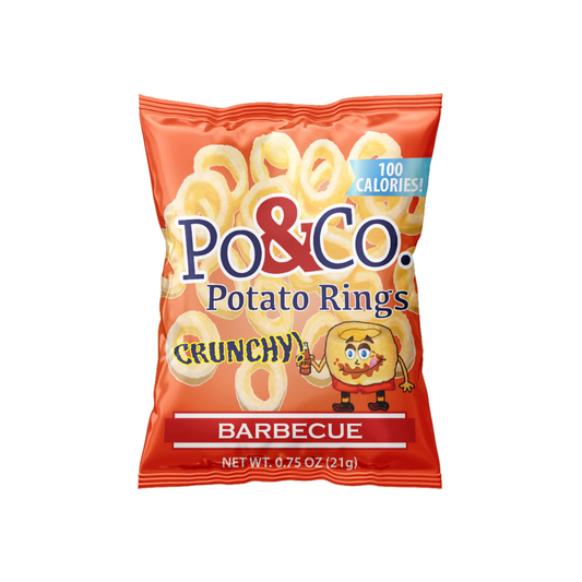 PO & CO. POTATO RINGS BBQ 24/.75oz