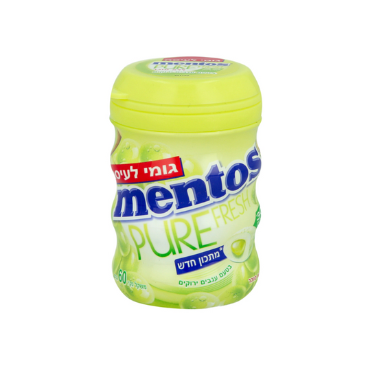MENTOS GUM GREEN GRAPE 6/60g